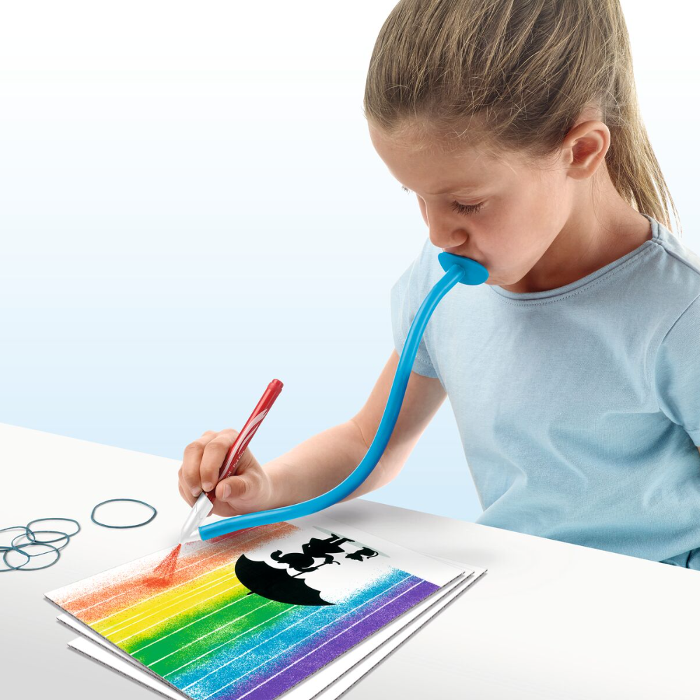 Blowpen Art Hilo - Colorear Soplando Tinta