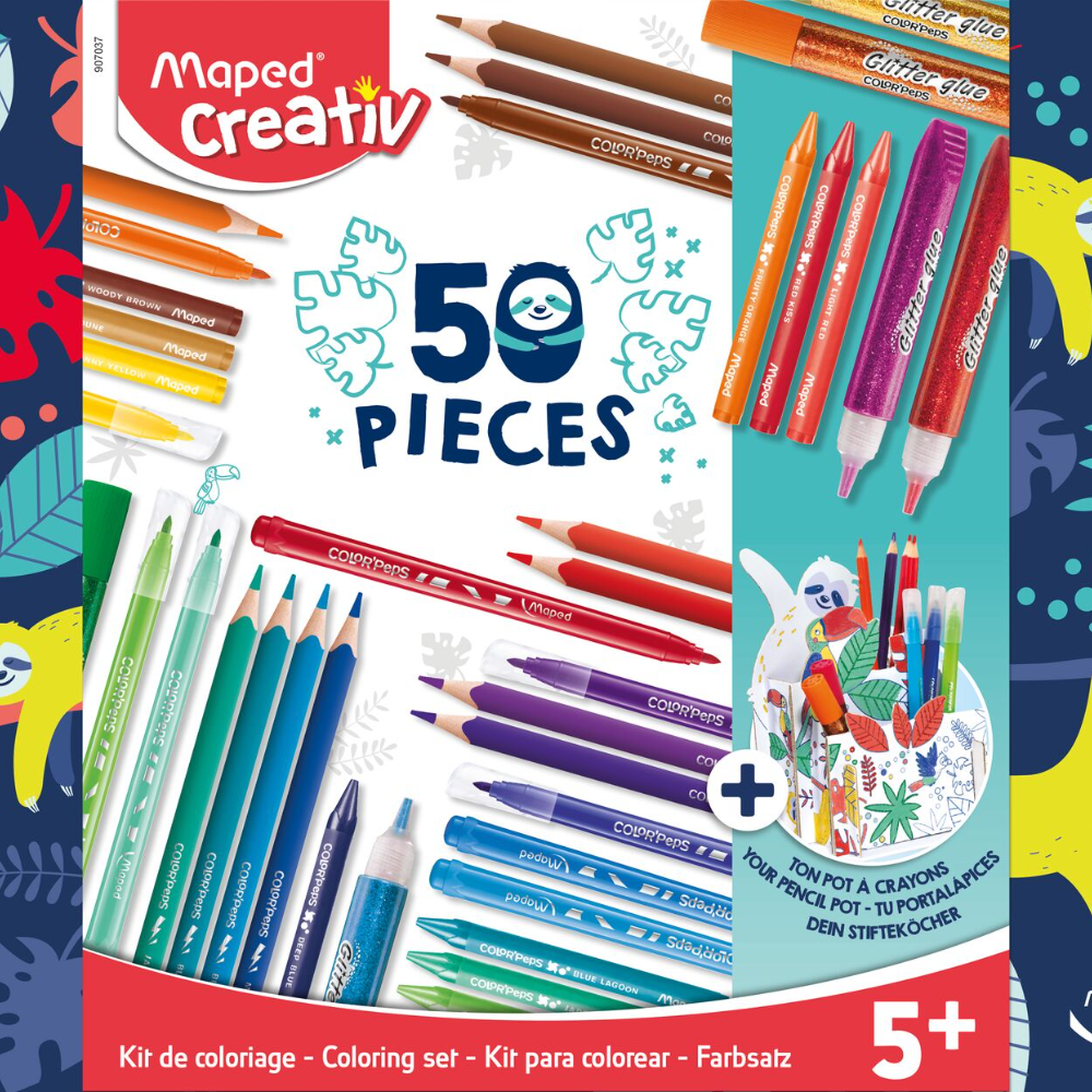 Set para Colorear 50 Piezas