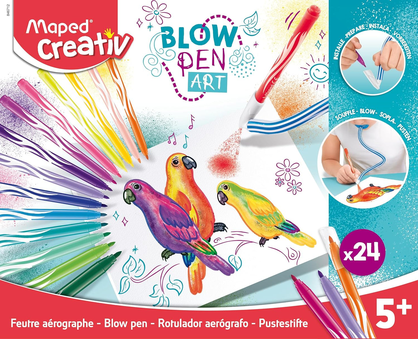 Blowpen Art Basic Creativ - Maped