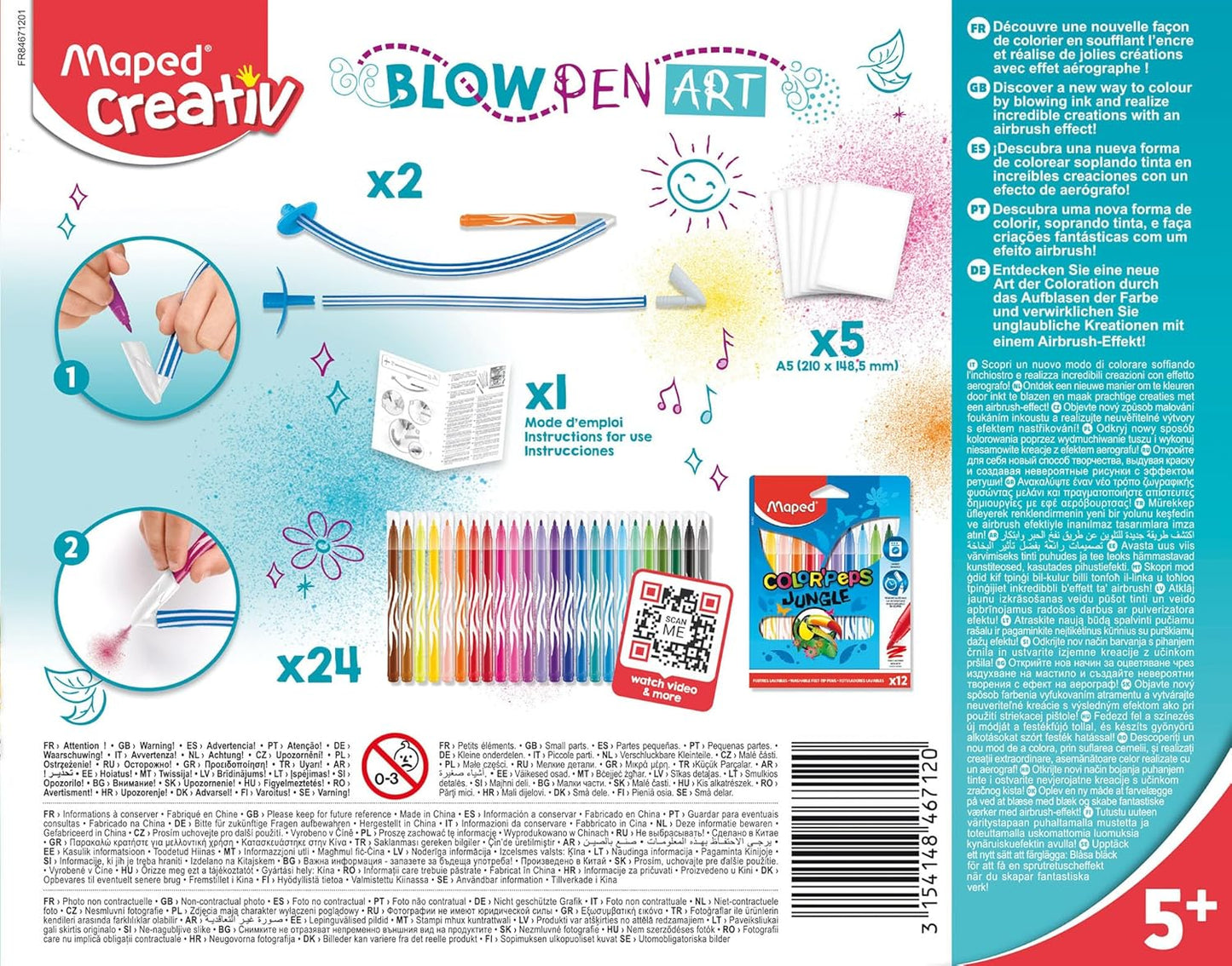 Blowpen Art Basic Creativ - Maped
