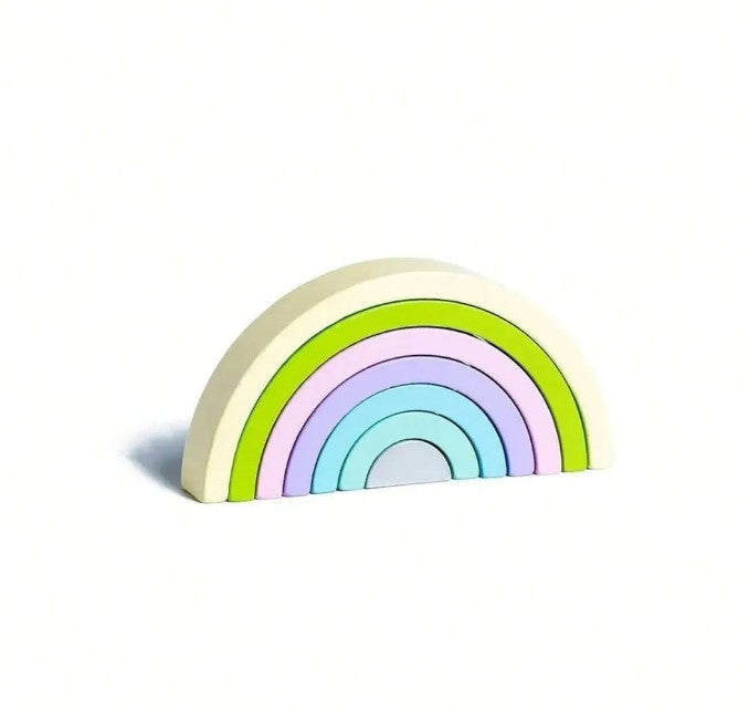 Arcoiris Pastel Vivo Waldorf 7 piezas chico
