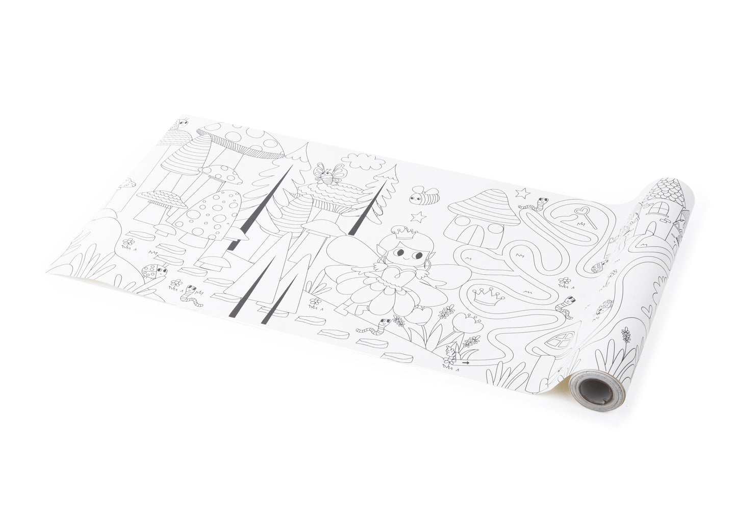Kit de Póster Gigante para Colorear - Cuentos de Hadas