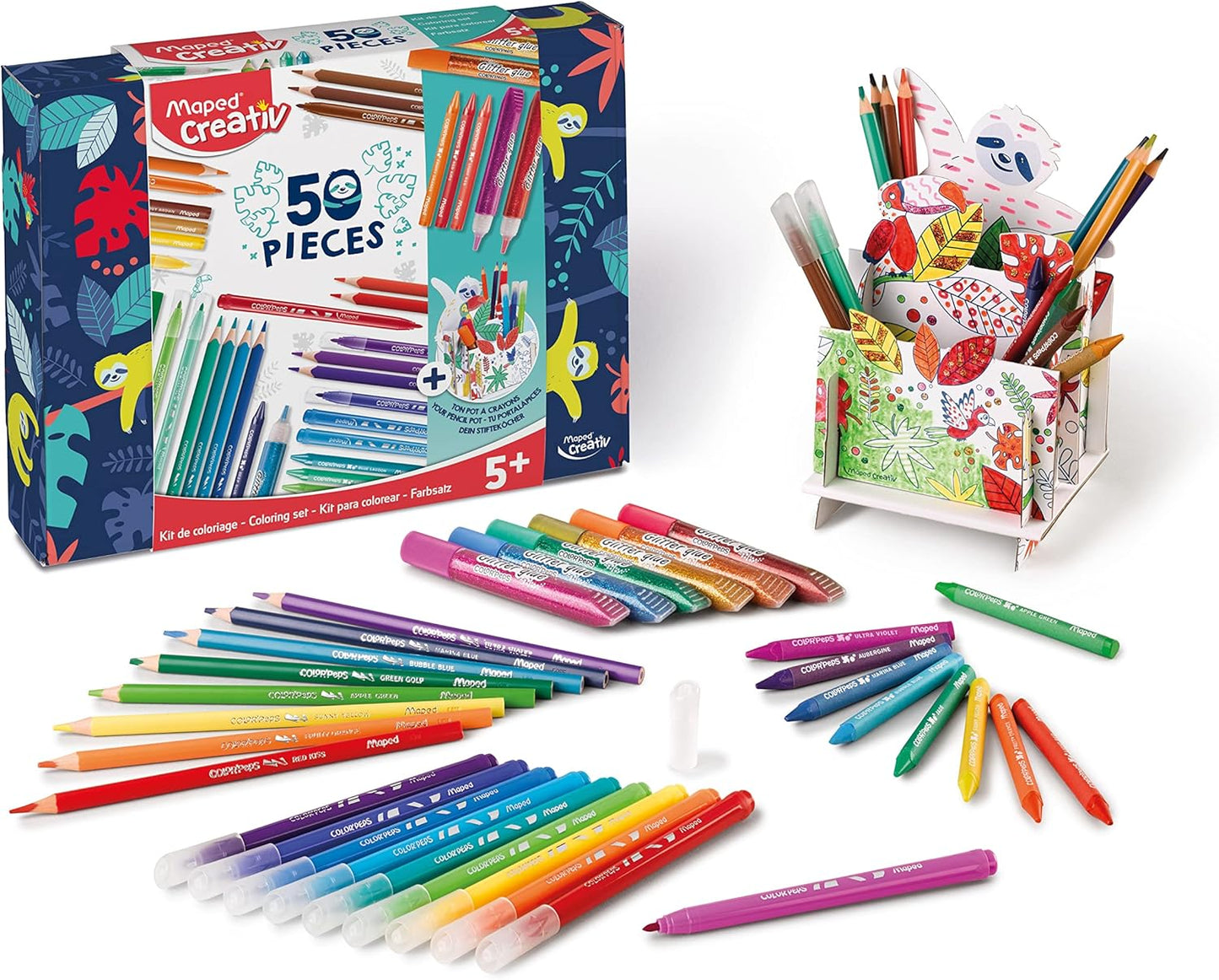 Set para Colorear 50 Piezas