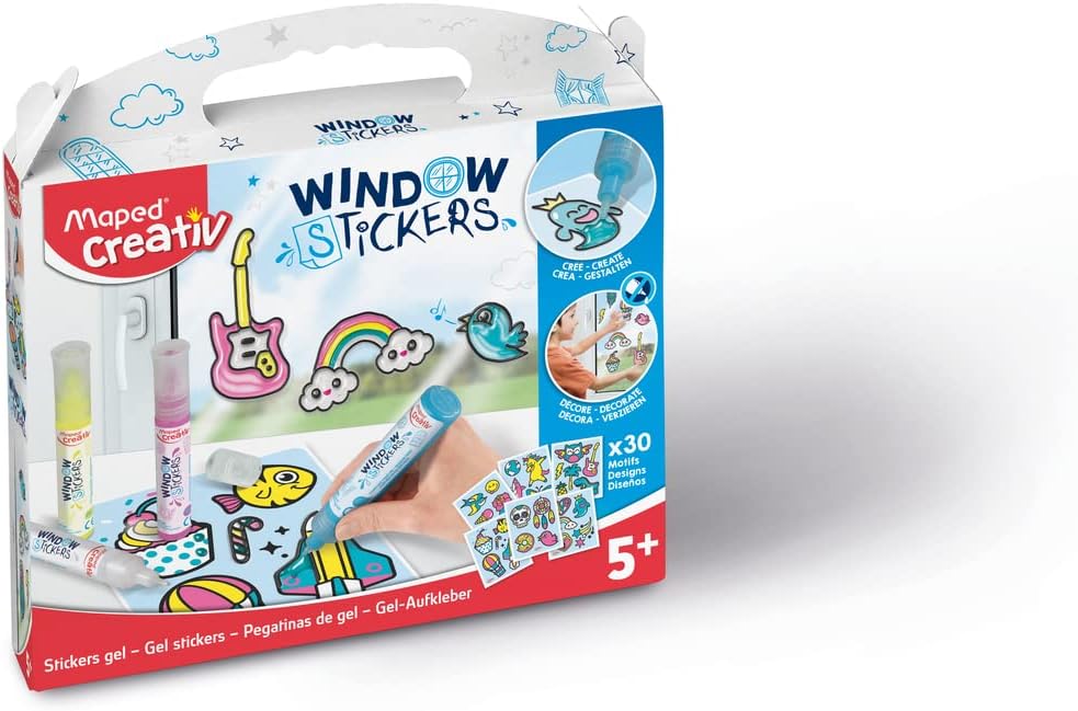 Stickers de gel color & Stick - Set de Manualidades