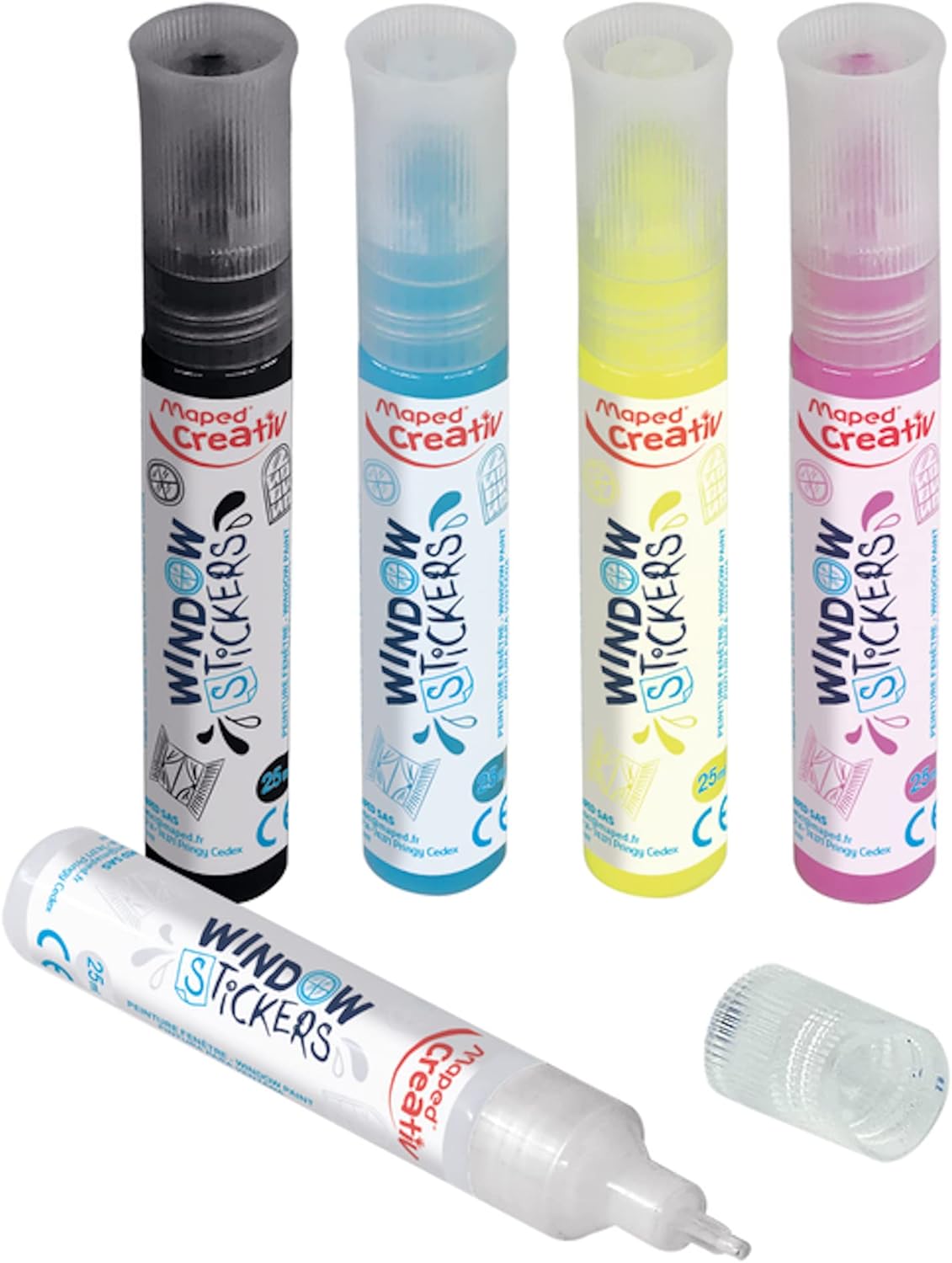 Stickers de gel color & Stick - Set de Manualidades