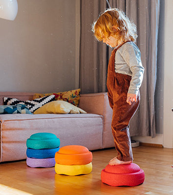 Bloques de Equilibrio Sensoriales para niños - Stepping Stones