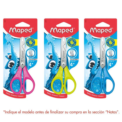 Tijera Essential Maped Zurdos 13 cm