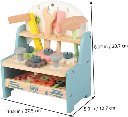 Banco de Herramientas Multifuncional de Madera