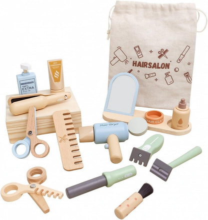 Set de Peluqueria de Madera