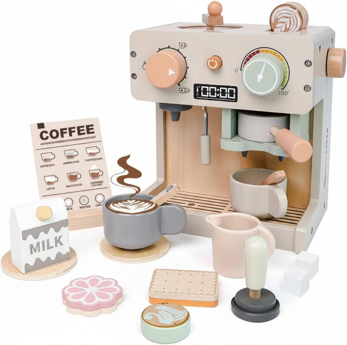 Cafetera Express de Madera
