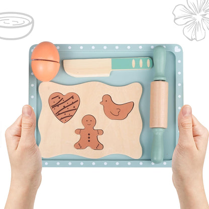 Juego Hornear Galletas de Madera