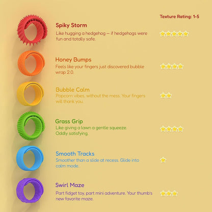 Juego de Brazaletes Sensorial