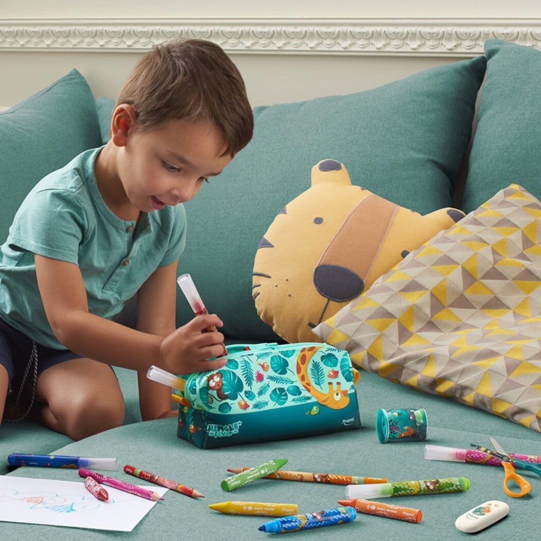 Lápices Jumbo Jungle Fever x 12