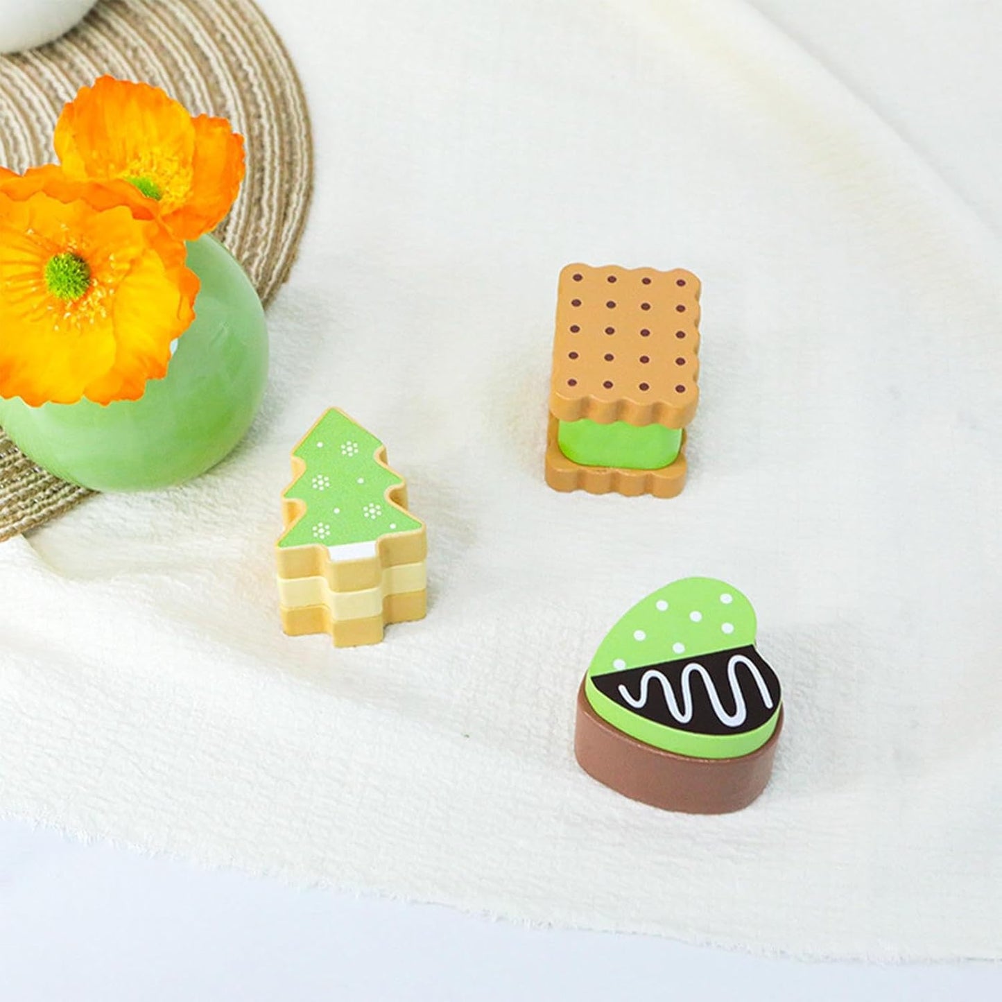 Juego de Postres de Madera