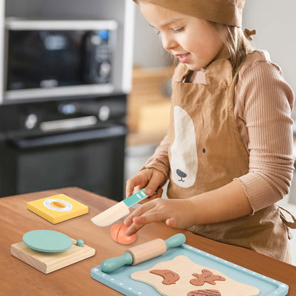 Juego Hornear Galletas de Madera