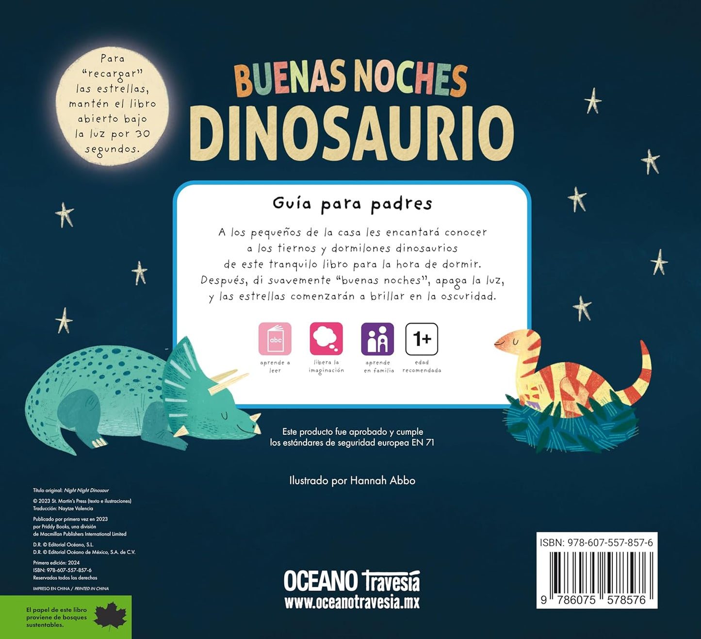 Libro - Buenas Noches Dinosaurio