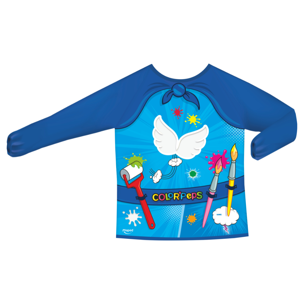 Bata de Pintar Super Heroes