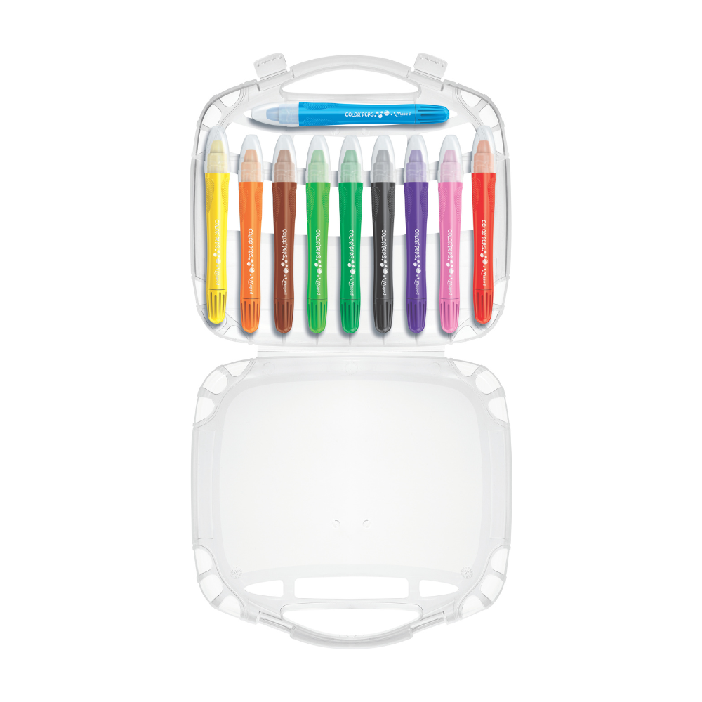 Crayones Acuarelables Gel Maped - Estuche 10 unidades