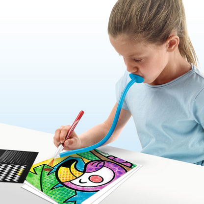 Blowpen Art - Colorear Soplando la Tinta