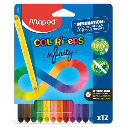 Lapices de Colores Infinity x 12 unidades