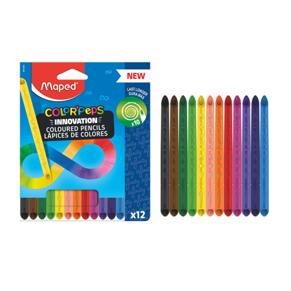 Lapices de Colores Infinity x 12 unidades