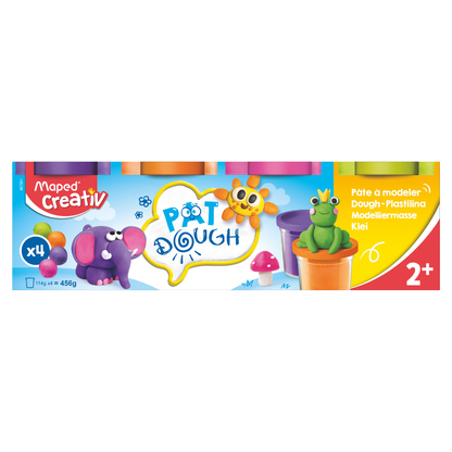 Plastilina Pot X 4 Fancy Early Age  - Maped Creativ