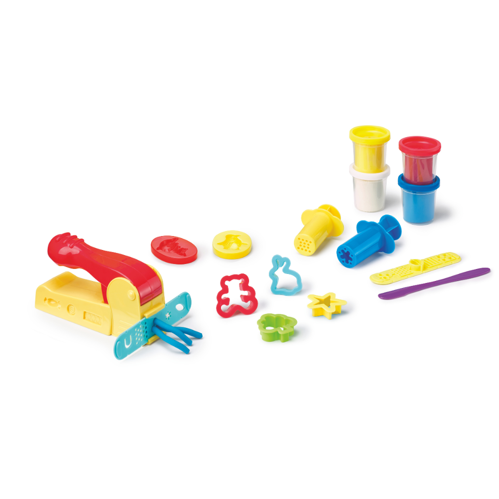 Pat Dough-4 Botes +12 Accesorios Prensa
