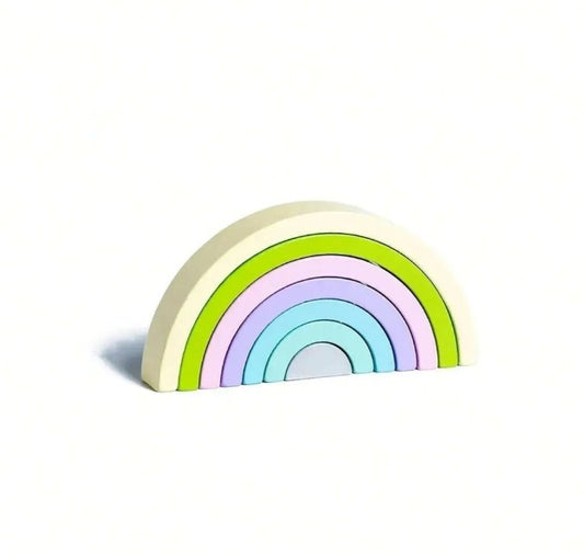 Arcoiris Pastel Vivo Waldorf 7 piezas chico