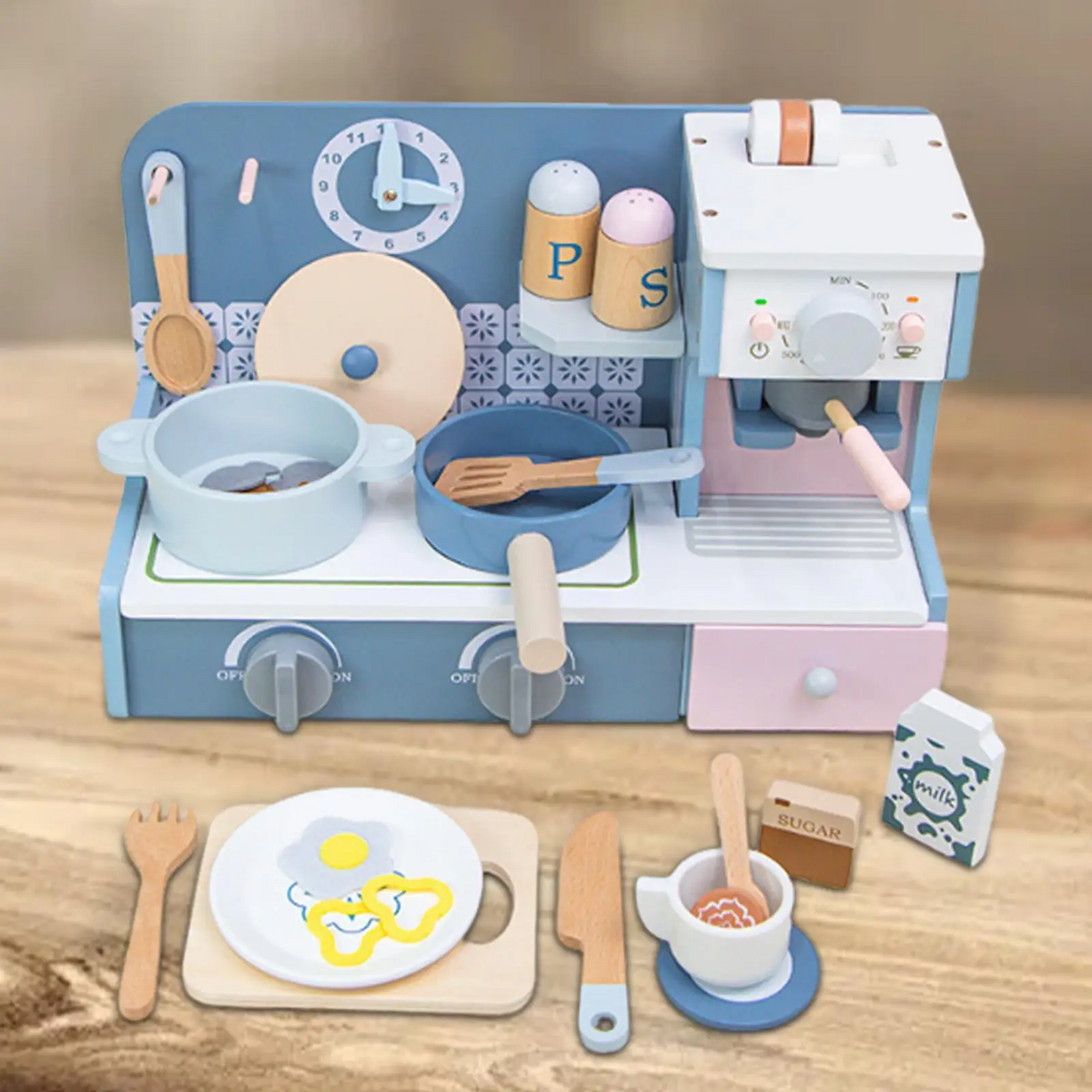 Juego de Cocina de Madera