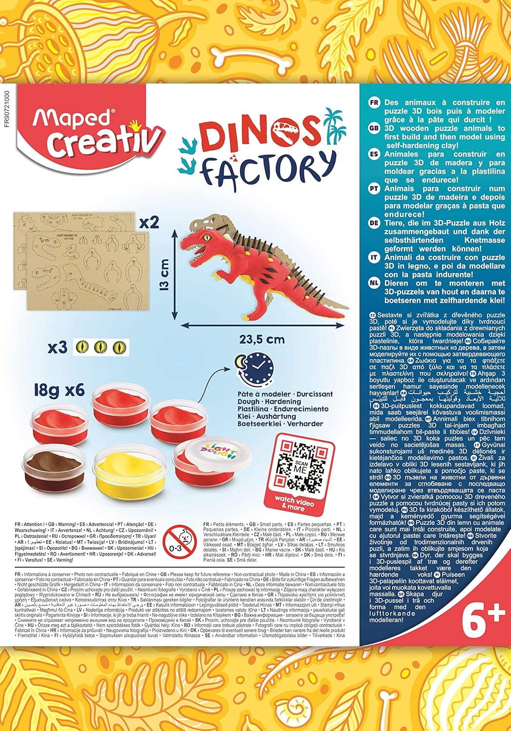 Dinos Factory T-REX Masa para Moldear