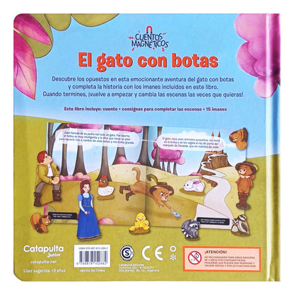 Cuento magnético - El gato con botas