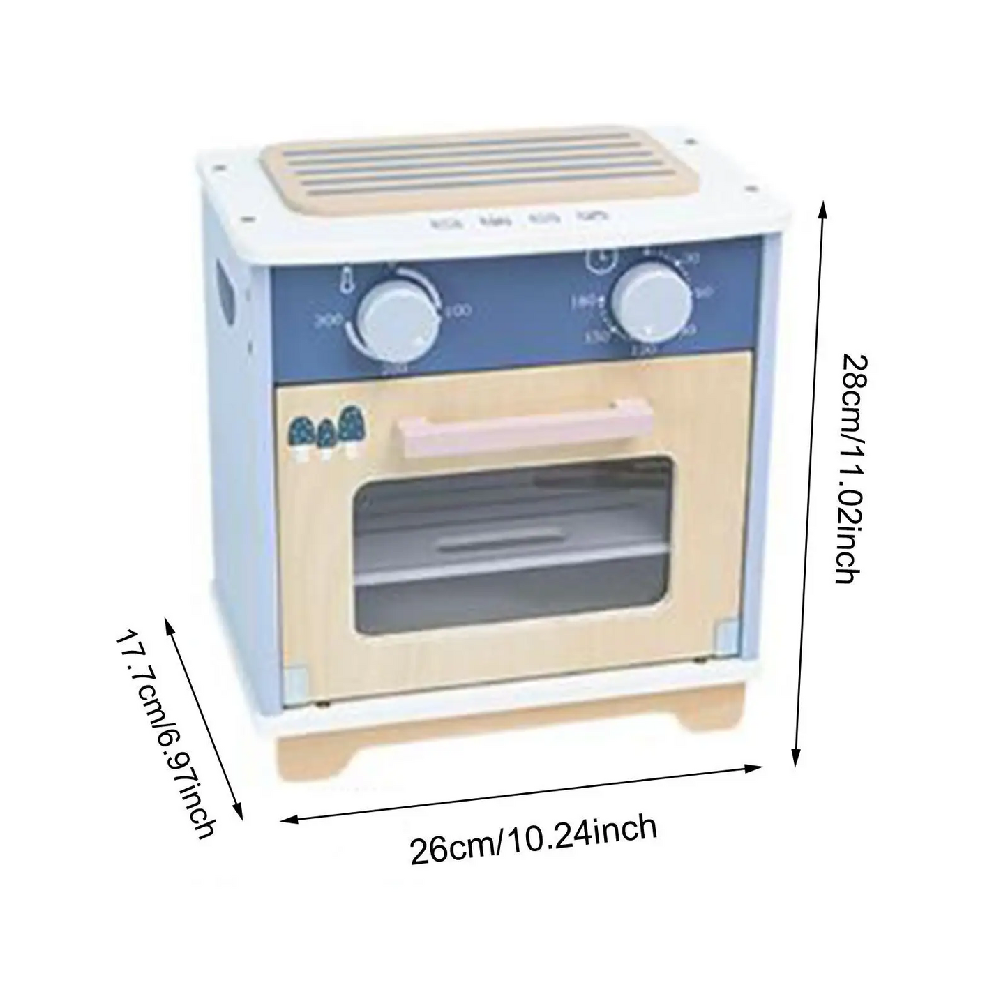 Juego de Horno de Madera