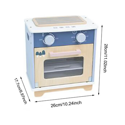 Juego de Horno de Madera