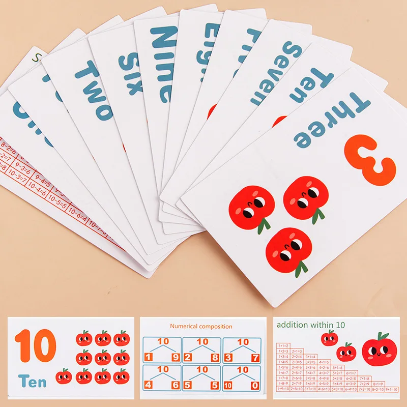 Juego Didáctico de Arbol de Manzana
