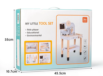 Juego de Mesa de Herramientas de Madera