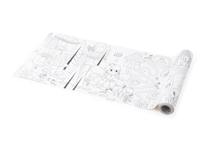 Kit de Póster Gigante para Colorear - Cuentos de Hadas