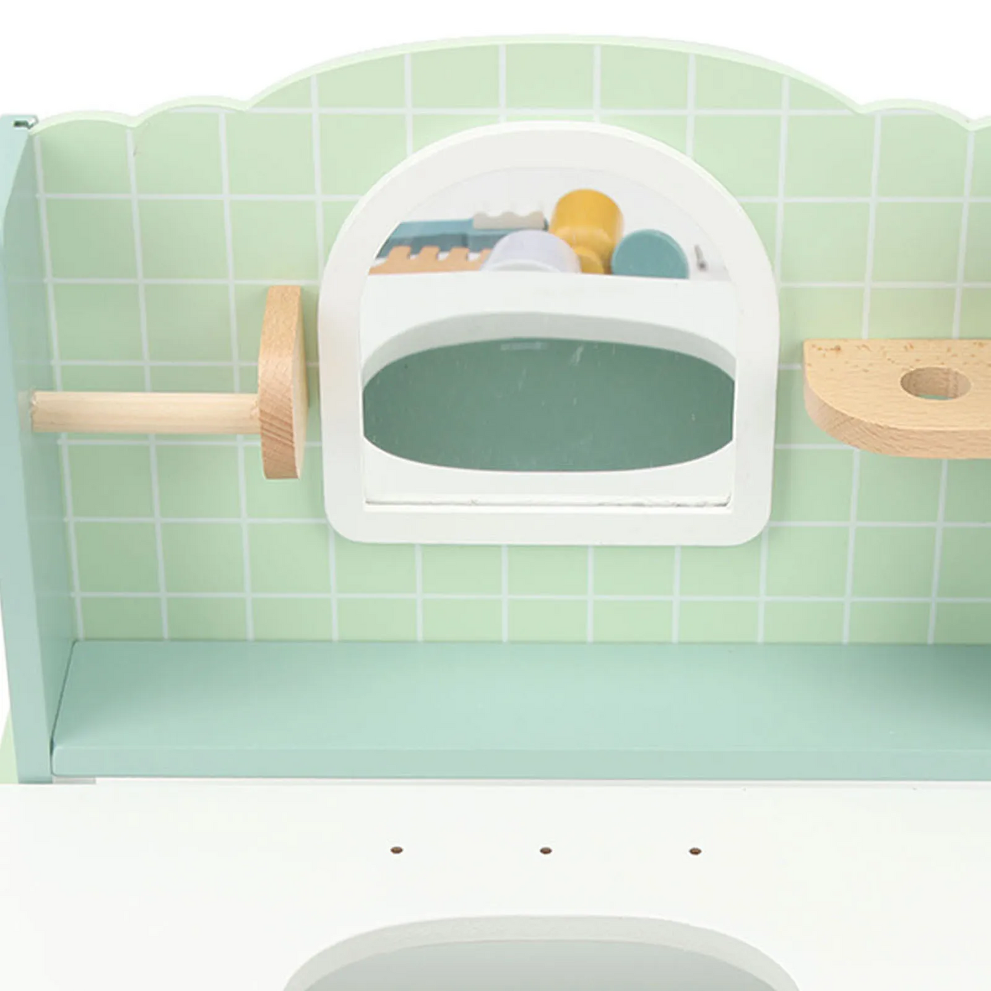 Juego de Lavadero de Madera