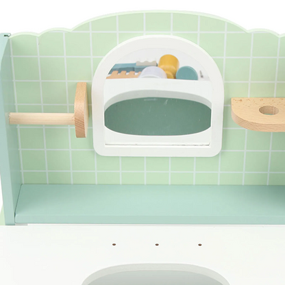 Juego de Lavadero de Madera