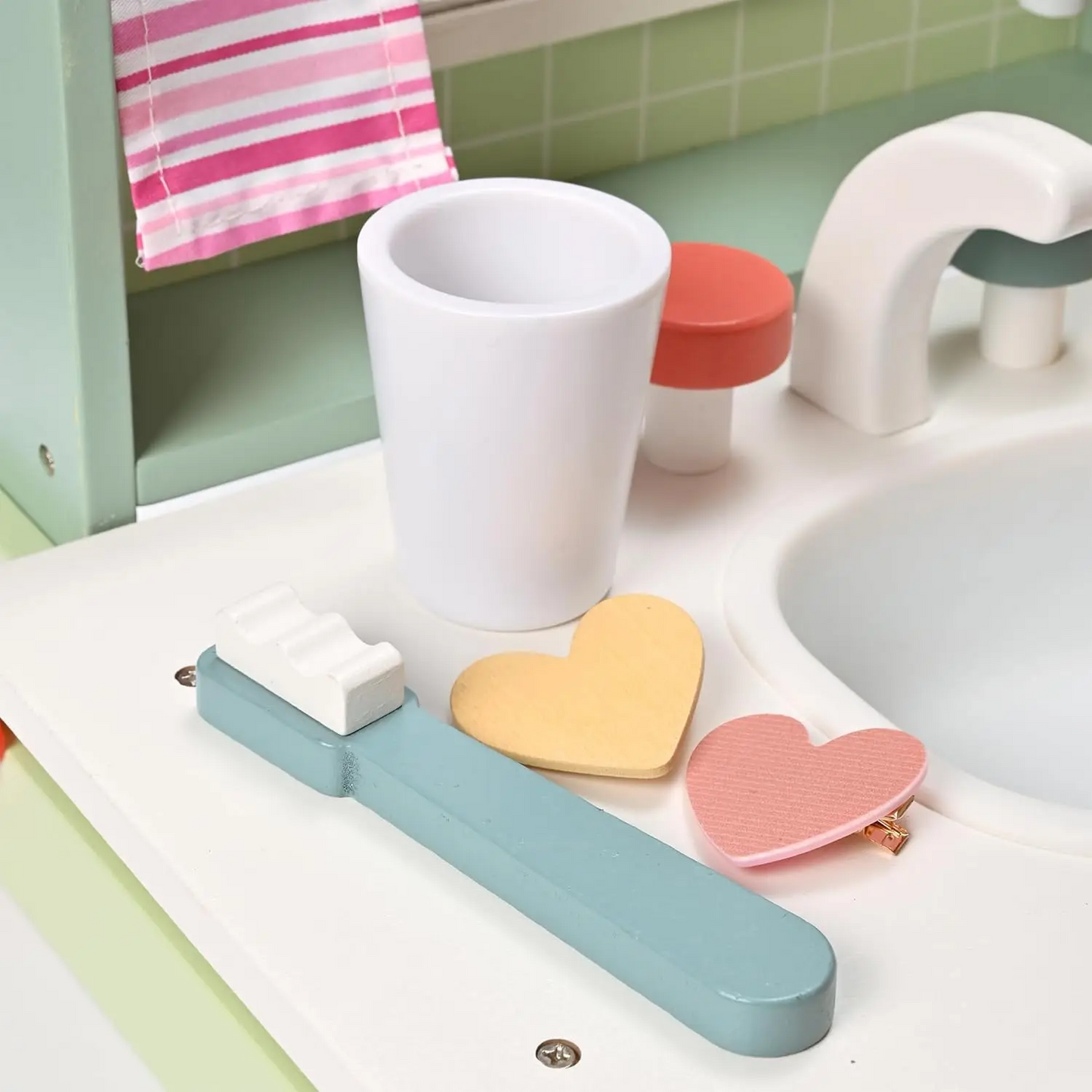 Juego de Lavadero de Madera