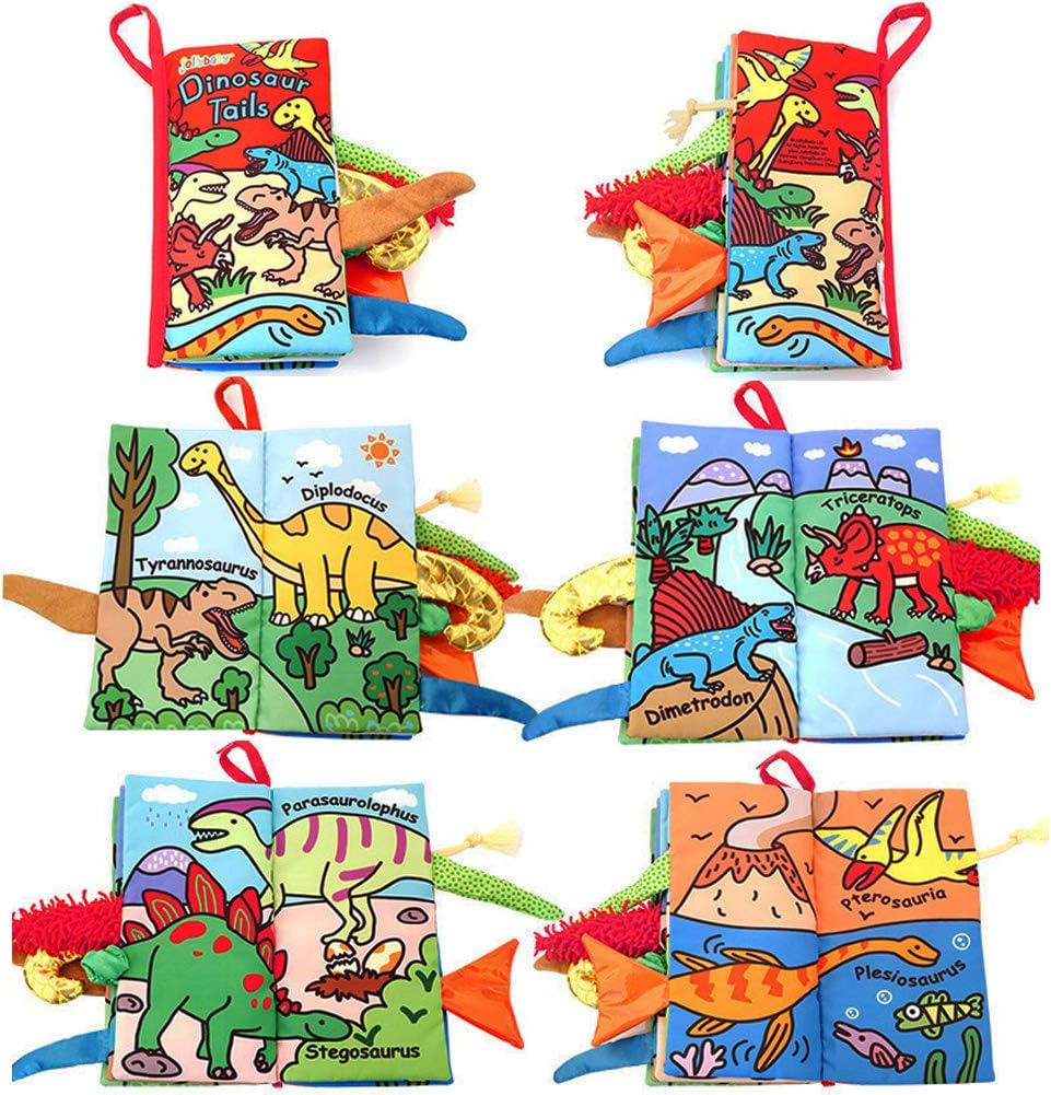 Libro de Tela de Dinosaurios