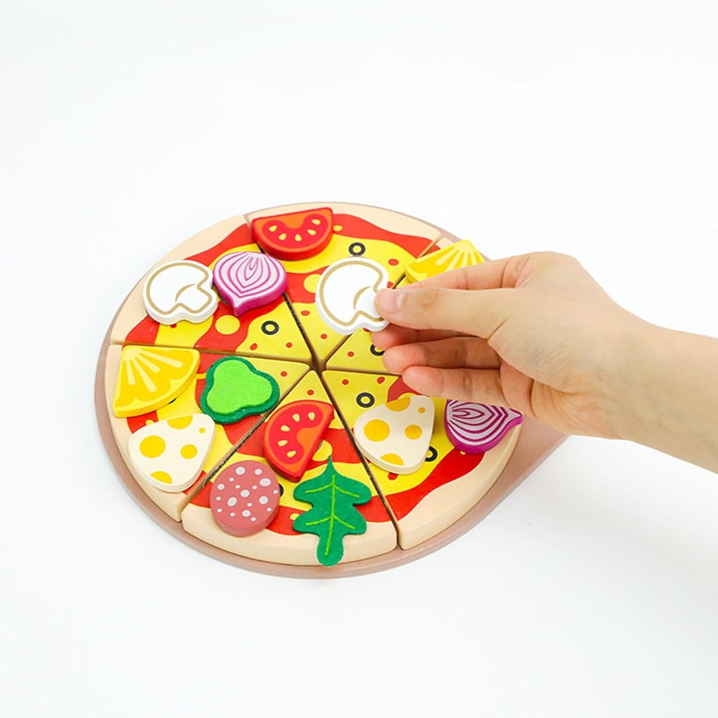 Juego de Pizza de Madera