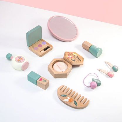 Set de Maquillaje Infantil de Madera