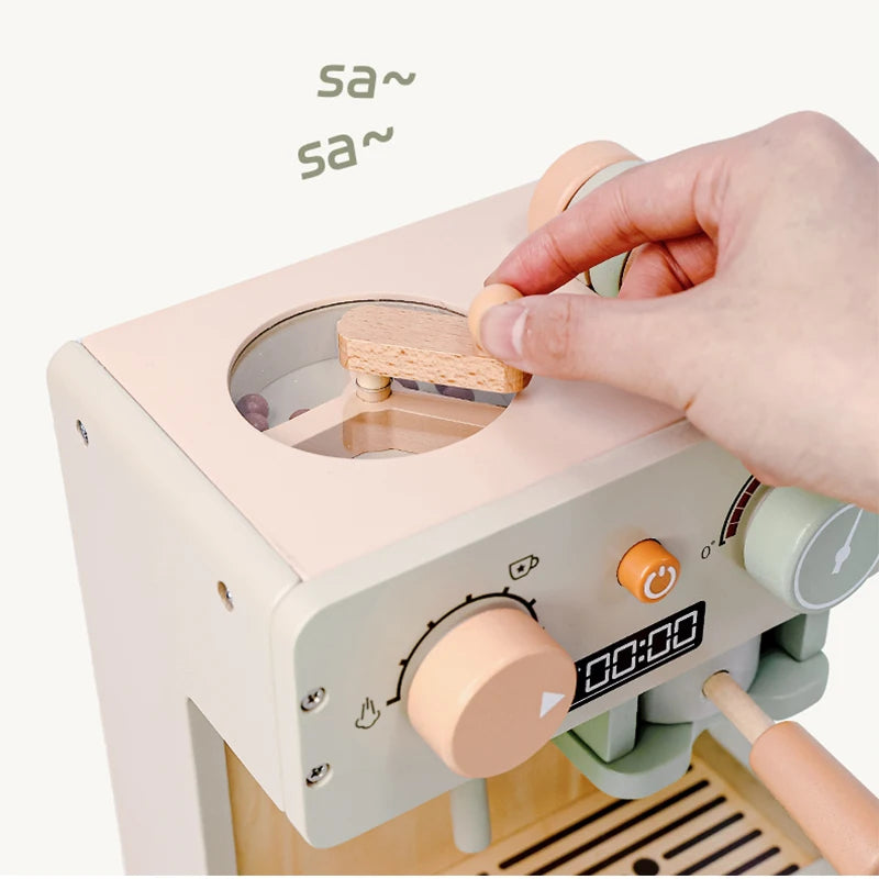 Cafetera Express de Madera