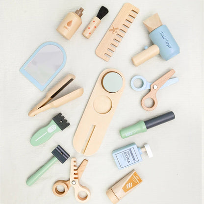 Set de Peluqueria de Madera
