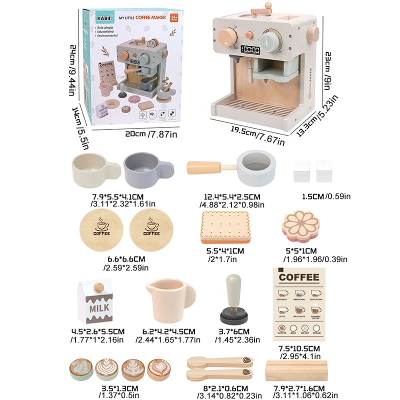 Cafetera Express de Madera