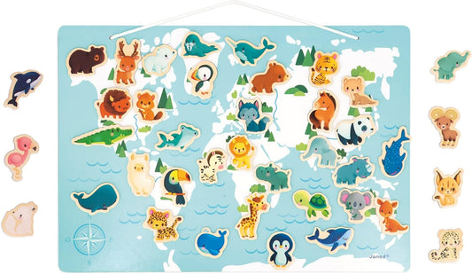 Puzle Mundo Magnético Minikids