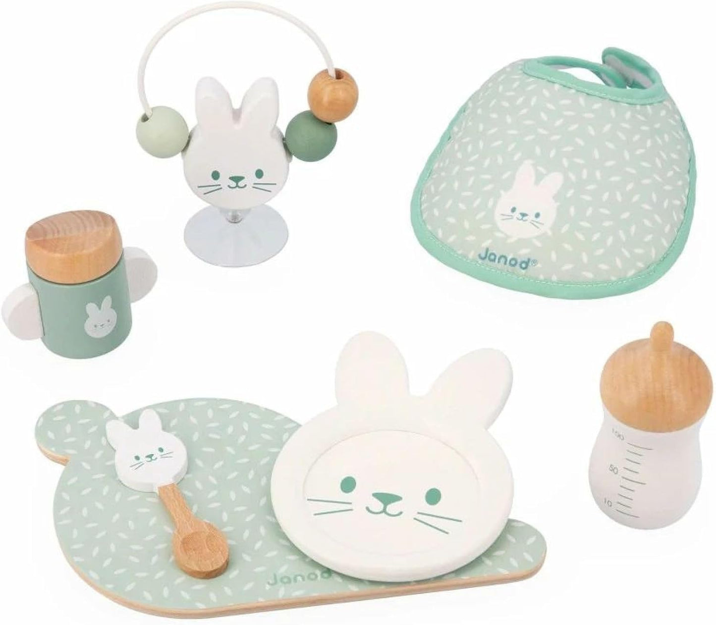Set Comida y Babero Zen