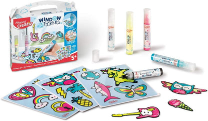 Stickers de gel color & Stick - Set de Manualidades