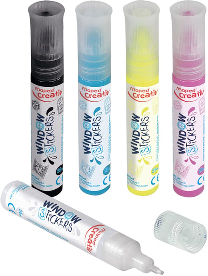 Stickers de gel color & Stick - Set de Manualidades