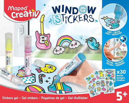 Stickers de gel color & Stick - Set de Manualidades